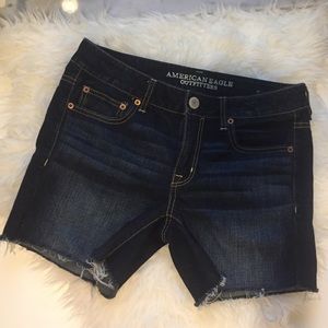 American Eagle Cut Off Jean Shorts size 2